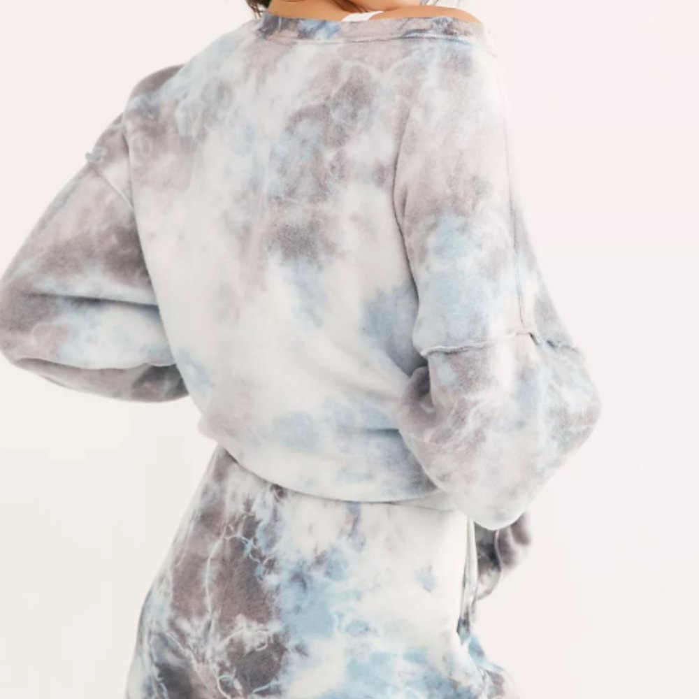 Free People Kelly Washed Set Tie Dye Lounge - Picture 3 of 12